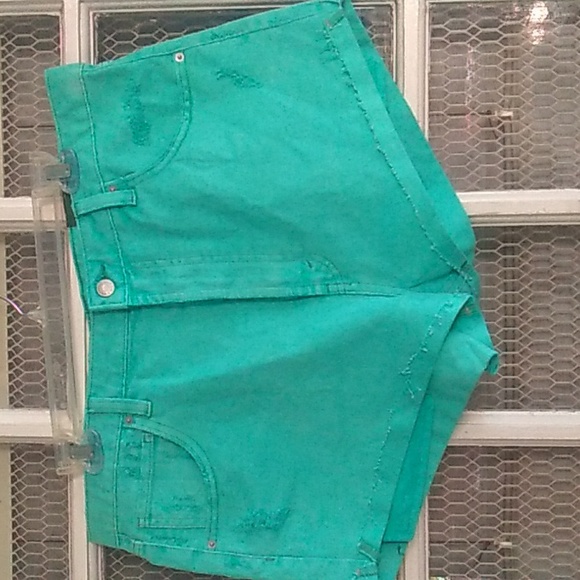 NWT Wild Fable Highest Rise Jean Shorts Size 14 - Picture 1 of 5